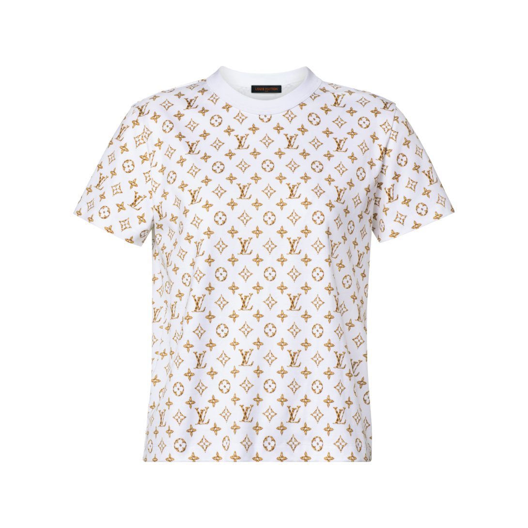 Woven Monogram Print T-Shirt - Ready-to-Wear 1AKEC0 | LOUIS VUITTON